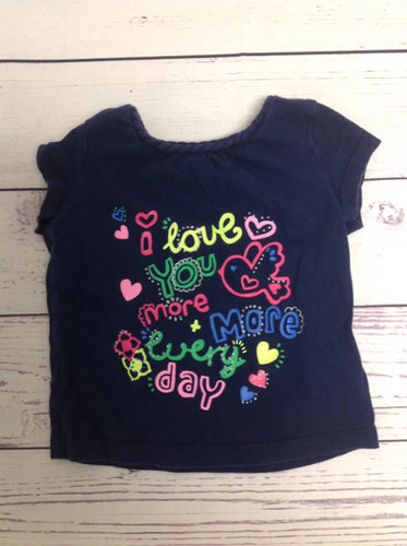 Circo Blue Print Top