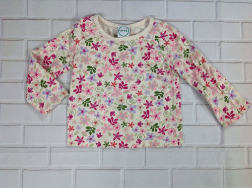 Circo CREAM PRINT Top