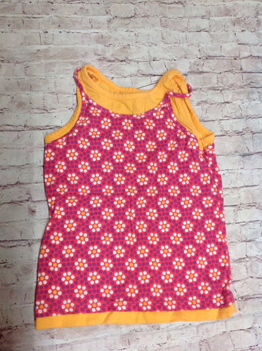Circo Orange & Pink Top
