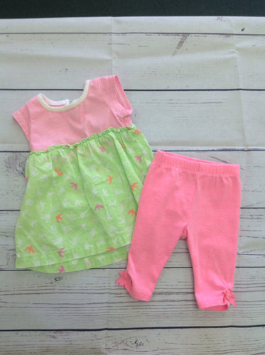 Circo Pink & Green 2 PC Outfit