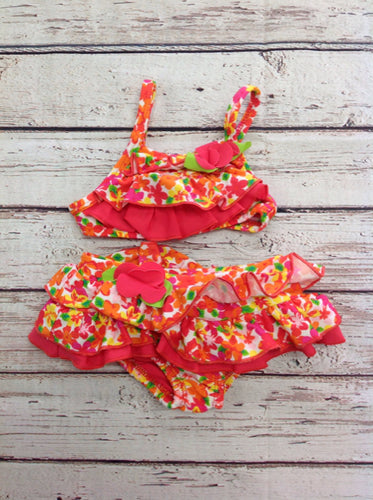 Circo Pink & Orange Swimwear