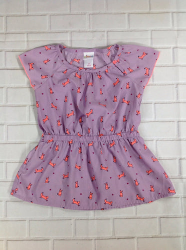 Circo Purple Print Fox Top