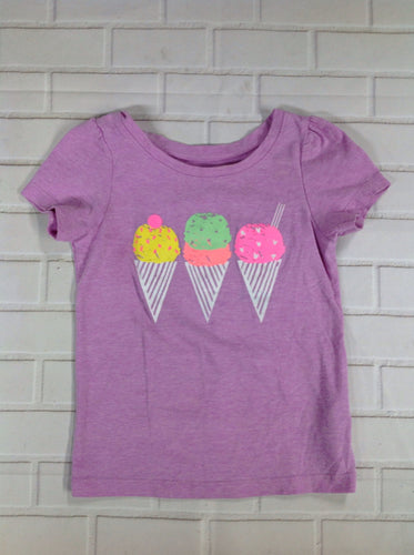 Circo Purple Print Ice Cream Cone Top
