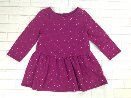 Circo Purple Print Stars Dress