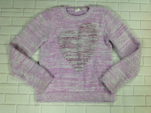 Circo Purple Print Sweater