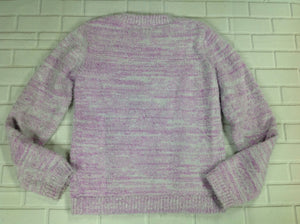 Circo Purple Print Sweater