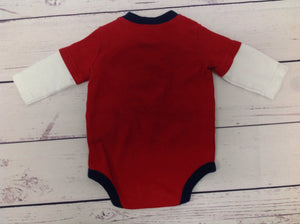 Circo Red Print Top