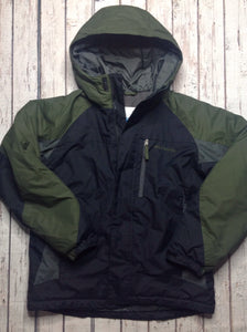 Columbia GREEN & BLACK Coat