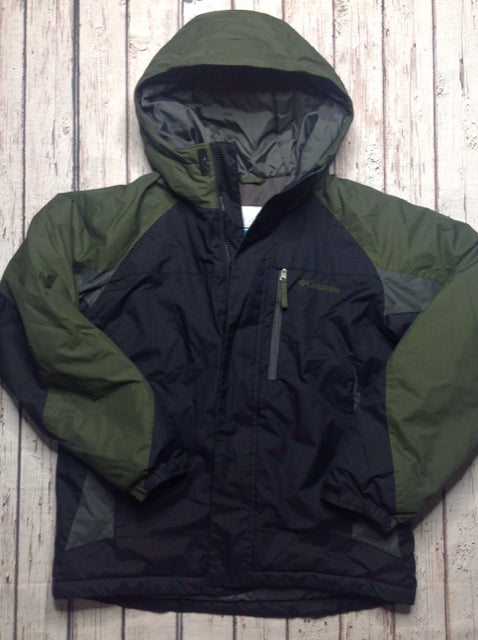 Columbia GREEN & BLACK Coat