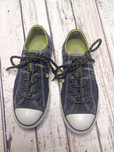 Converse Black & Green Sneakers