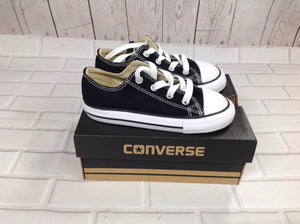 Converse Black & White Sneakers Toddler Size 9
