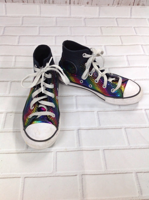 Converse Black Print Sneakers