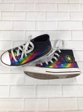 Converse Black Print Sneakers