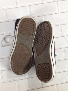 Converse Black Print Sneakers