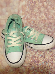 Converse Light Green Sneakers Size