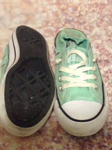 Converse Light Green Sneakers Size