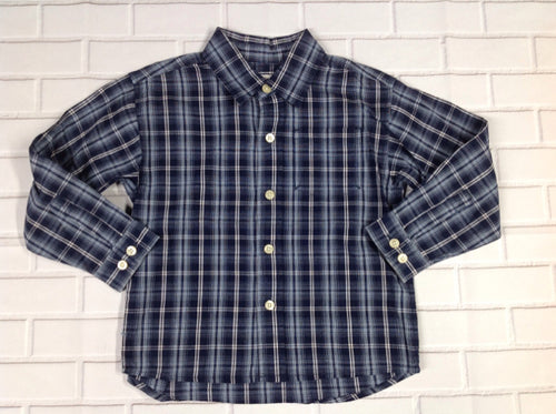 Covington Blue Print Top