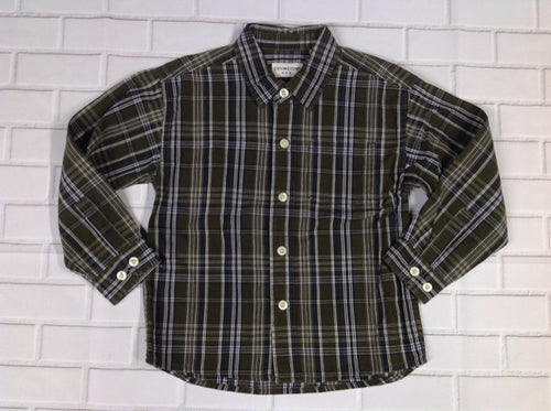 Covington Green Print Top