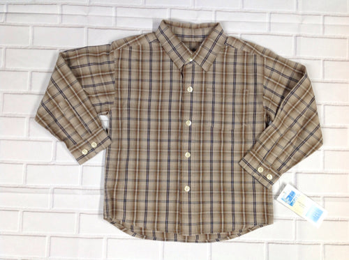 Covington TAN PRINT Top