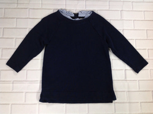 Crew Cuts Navy & Denim Top