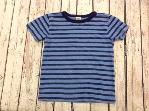 Crew Cuts Navy Print Stripe Top