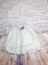 Crew Cuts Off-White & Gray Skirt