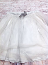 Crew Cuts Off-White & Gray Skirt