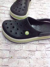 Crocs Black & Green Crocs