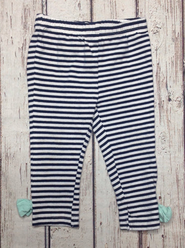 Crown & Ivy Blue & White Pants