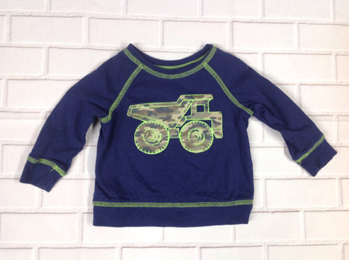 Cuddle Bear Blue & Green Top