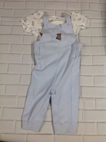 Cuddle Bear Blue & White 2 PC Outfit