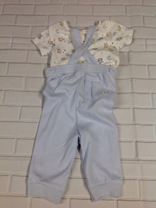 Cuddle Bear Blue & White 2 PC Outfit