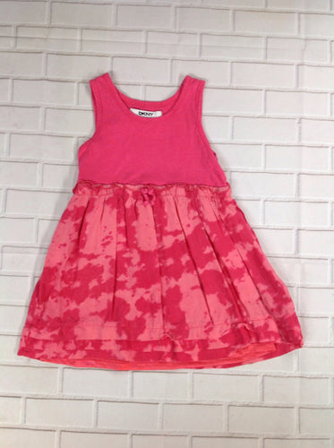DKNY Coral Print Dress