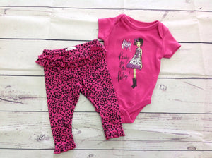DKNY Pink 2 PC Outfit