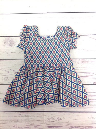 DOT DOT SMILE Red & Blue Dress