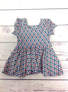 DOT DOT SMILE Red & Blue Dress
