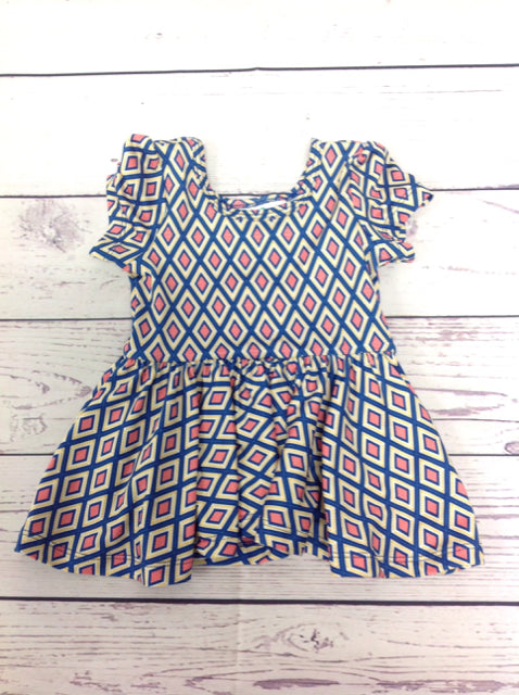 DOT DOT SMILE Red & Blue Dress
