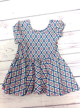 DOT DOT SMILE Red & Blue Dress