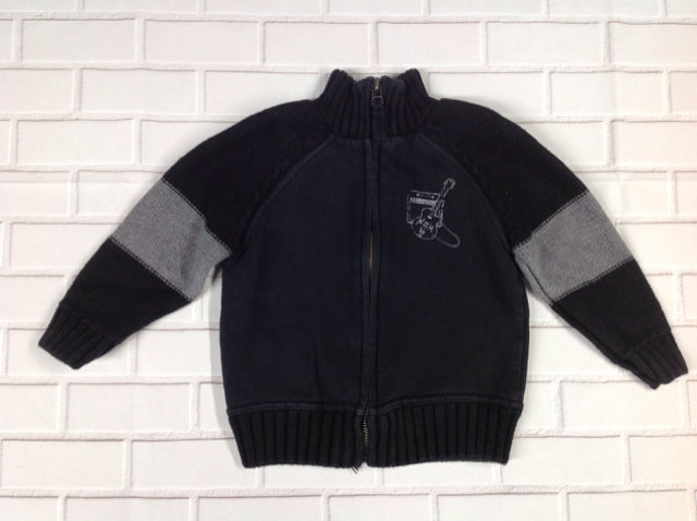 DRIVING FORCE Black & Gray Top