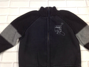 DRIVING FORCE Black & Gray Top