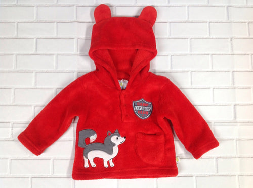 DUCK DUCK GOOSE RED & GRAY Top
