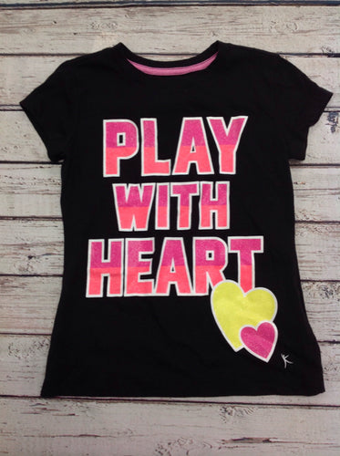 Danskin Black Print Top