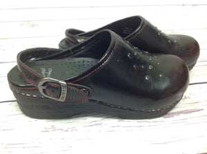 Dansko Black & Red Shoes