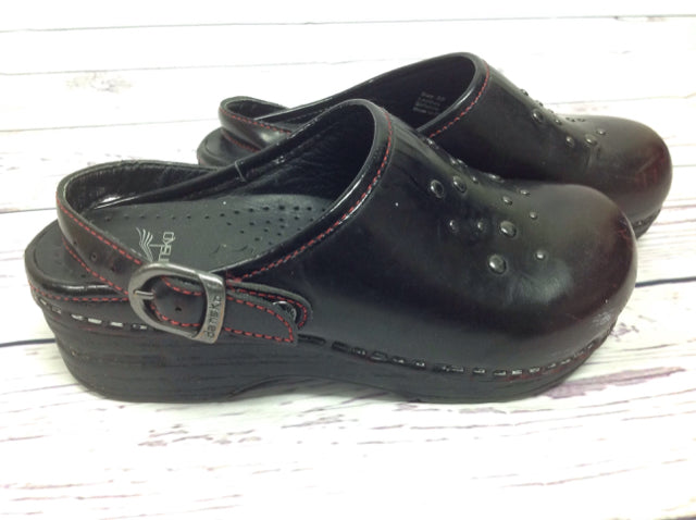 Dansko Black & Red Shoes