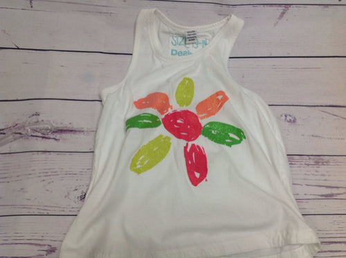 Desigual White Print Top