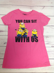 Despicable Me PINK PRINT Minions Top