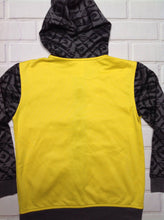 Despicable Me Yellow & Gray ZIP-UP WITH HOOD Top