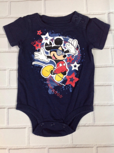 Disney Baby Navy Print Top