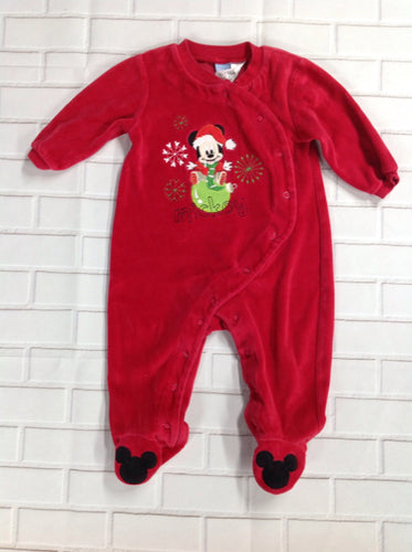 Disney Baby Red Print One Piece