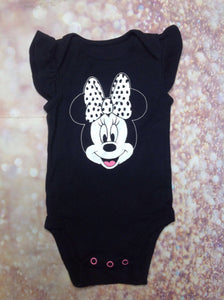 Disney Black & White Top